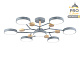 люстра на штанге ambrella light linetech comfort fl4865