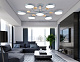 люстра на штанге ambrella light linetech comfort fl4865