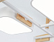 потолочная люстра ambrella light linetech comfort fl4886