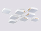потолочная люстра ambrella light linetech comfort fl4888