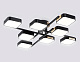 потолочная люстра ambrella light linetech comfort fl4890