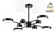 люстра на штанге ambrella light linetech comfort fl51629