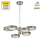 подвесная люстра odeon light l-vision rivera 5451/99la