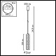 подвесной светильник odeon light ecodesign seashell 7199/8l