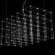 подвесная люстра imperiumloft quasar cosmos square 144369-22