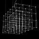 подвесная люстра imperiumloft quasar cosmos square 144369-22