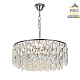 подвесная люстра escada luxora 140018/10p chrome es0000085