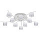 потолочная люстра escada glowen 120011/10c white es0000032l