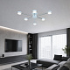 потолочный светильник escada luminix 120008/6r white/chrome es0000095
