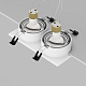 встраиваемый светильник maytoni technical atom dl024-2-02w-1(n)