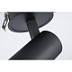 встраиваемый спот iledex technical plum 100 black